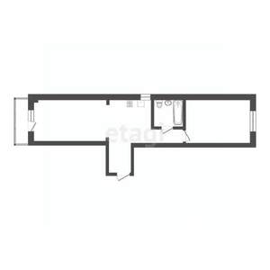 2-к квартира, вторичка, 48м2, 5/10 этаж