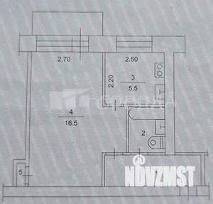 1-к квартира, вторичка, 40м2, 1/5 этаж