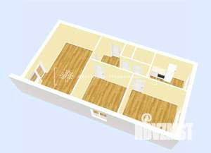 3-к квартира, вторичка, 60м2, 3/9 этаж