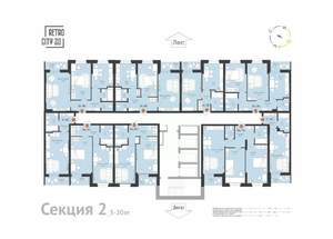 2-к квартира, вторичка, 46м2, 3/25 этаж