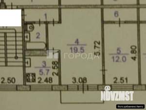 2-к квартира, вторичка, 47м2, 4/5 этаж