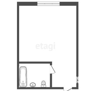 1-к квартира, вторичка, 13м2, 1/10 этаж