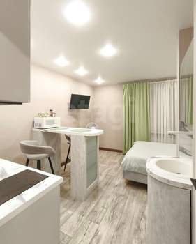 Студия квартира, вторичка, 17м2, 1/5 этаж