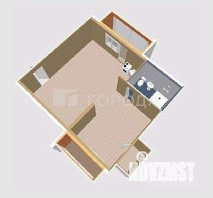 1-к квартира, вторичка, 39м2, 6/9 этаж