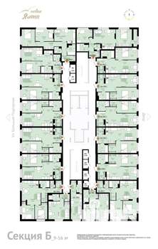 3-к квартира, вторичка, 59м2, 15/16 этаж