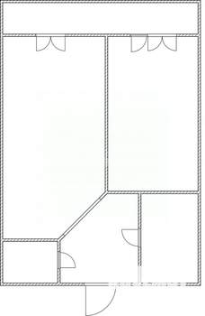 1-к квартира, вторичка, 38м2, 2/10 этаж