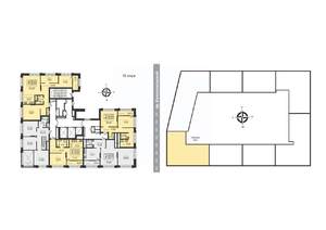 2-к квартира, вторичка, 61м2, 19/23 этаж