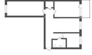 3-к квартира, вторичка, 56м2, 4/5 этаж