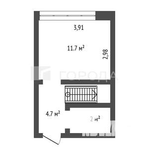2-к квартира, вторичка, 67м2, 4/7 этаж