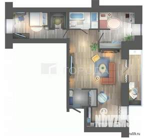 3-к квартира, вторичка, 61м2, 9/9 этаж