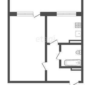 1-к квартира, вторичка, 36м2, 1/5 этаж