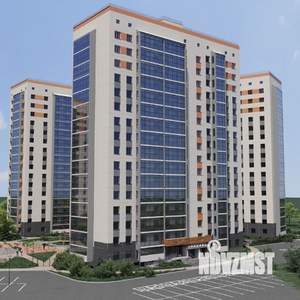 2-к квартира, строящийся дом, 54м2, 15/16 этаж