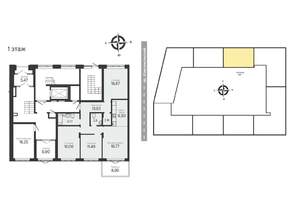 4-к квартира, вторичка, 100м2, 1/23 этаж