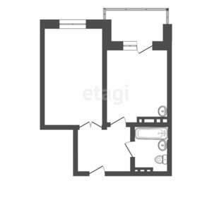 1-к квартира, вторичка, 47м2, 10/10 этаж