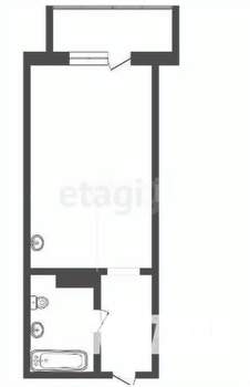 Студия квартира, вторичка, 23м2, 7/18 этаж