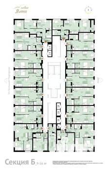 3-к квартира, вторичка, 58м2, 16/16 этаж