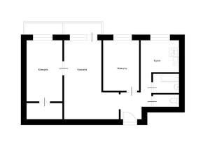 3-к квартира, вторичка, 61м2, 5/9 этаж