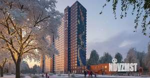 1-к квартира, вторичка, 37м2, 6/25 этаж