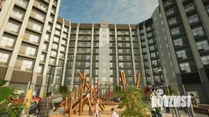 1-к квартира, строящийся дом, 44м2, 5/9 этаж