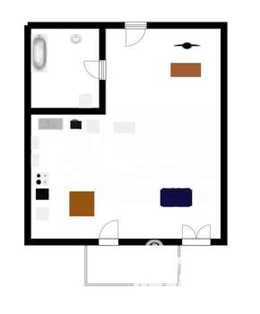 Студия квартира, вторичка, 24м2, 2/3 этаж
