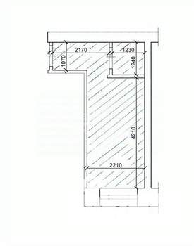 1-к квартира, вторичка, 15м2, 1/5 этаж