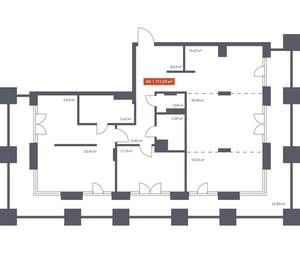 4-к квартира, вторичка, 112м2, 10/30 этаж