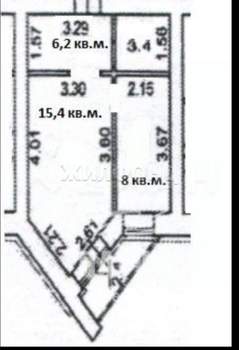 1-к квартира, вторичка, 32м2, 9/14 этаж