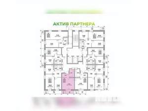 1-к квартира, вторичка, 33м2, 8/24 этаж
