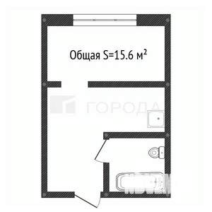 2-к квартира, вторичка, 16м2, 3/5 этаж
