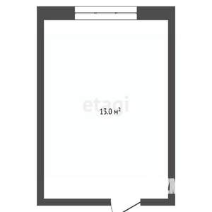 Студия квартира, вторичка, 13м2, 6/9 этаж