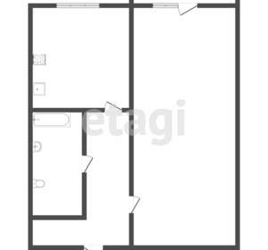 1-к квартира, вторичка, 31м2, 1/5 этаж