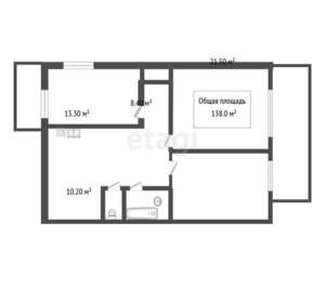 4-к квартира, вторичка, 72м2, 4/6 этаж