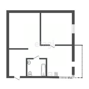 2-к квартира, вторичка, 48м2, 7/9 этаж
