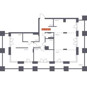 4-к квартира, вторичка, 112м2, 10/30 этаж