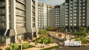 1-к квартира, строящийся дом, 38м2, 5/9 этаж