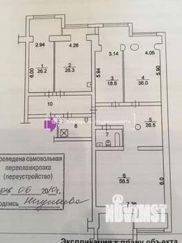 4-к квартира, вторичка, 224м2, 2/6 этаж