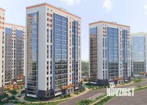 3-к квартира, строящийся дом, 53м2, 4/16 этаж