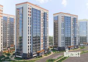2-к квартира, строящийся дом, 54м2, 4/16 этаж