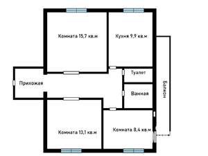 3-к квартира, вторичка, 63м2, 11/11 этаж