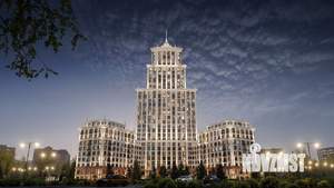 2-к квартира, строящийся дом, 65м2, 2/30 этаж