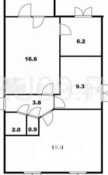 4-к квартира, вторичка, 60м2, 5/5 этаж