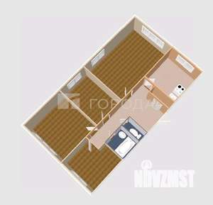 4-к квартира, вторичка, 71м2, 1/9 этаж