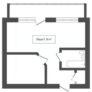 2-к квартира, вторичка, 64м2, 9/9 этаж