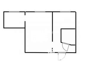 2-к квартира, вторичка, 37м2, 1/5 этаж