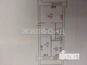 2-к квартира, вторичка, 53м2, 5/10 этаж