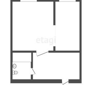2-к квартира, вторичка, 24м2, 3/5 этаж
