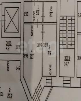 1-к квартира, вторичка, 32м2, 3/14 этаж