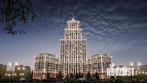 1-к квартира, строящийся дом, 43м2, 10/30 этаж