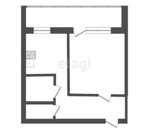 1-к квартира, вторичка, 44м2, 13/14 этаж