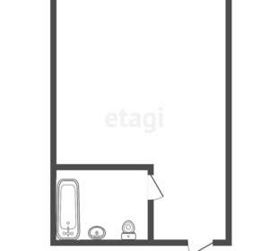 1-к квартира, вторичка, 13м2, 1/10 этаж